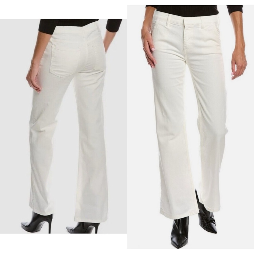 MID-RISE BOOTCUT JEANS